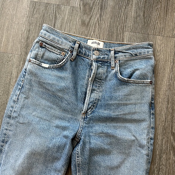 Agolde Riley Distressed Jeans - Picture 2 of 5
